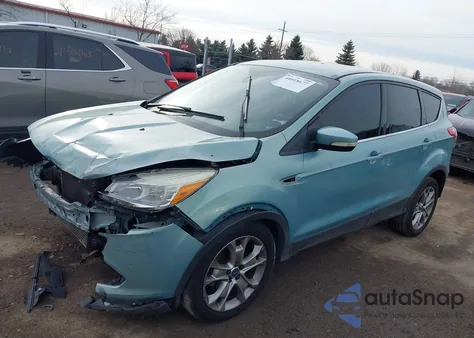 2013 Ford Escape Sel из США, поврежденный, VIN 1FMCU0HX1DUA25857